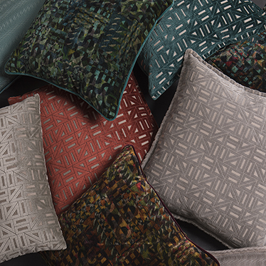 The Geometric collection is inspired by forms, draws and other geometrical elements that make the link in between the different kinds of inspiration behind the pillows. It is an irreverent collection where you can find different paths to fit different int